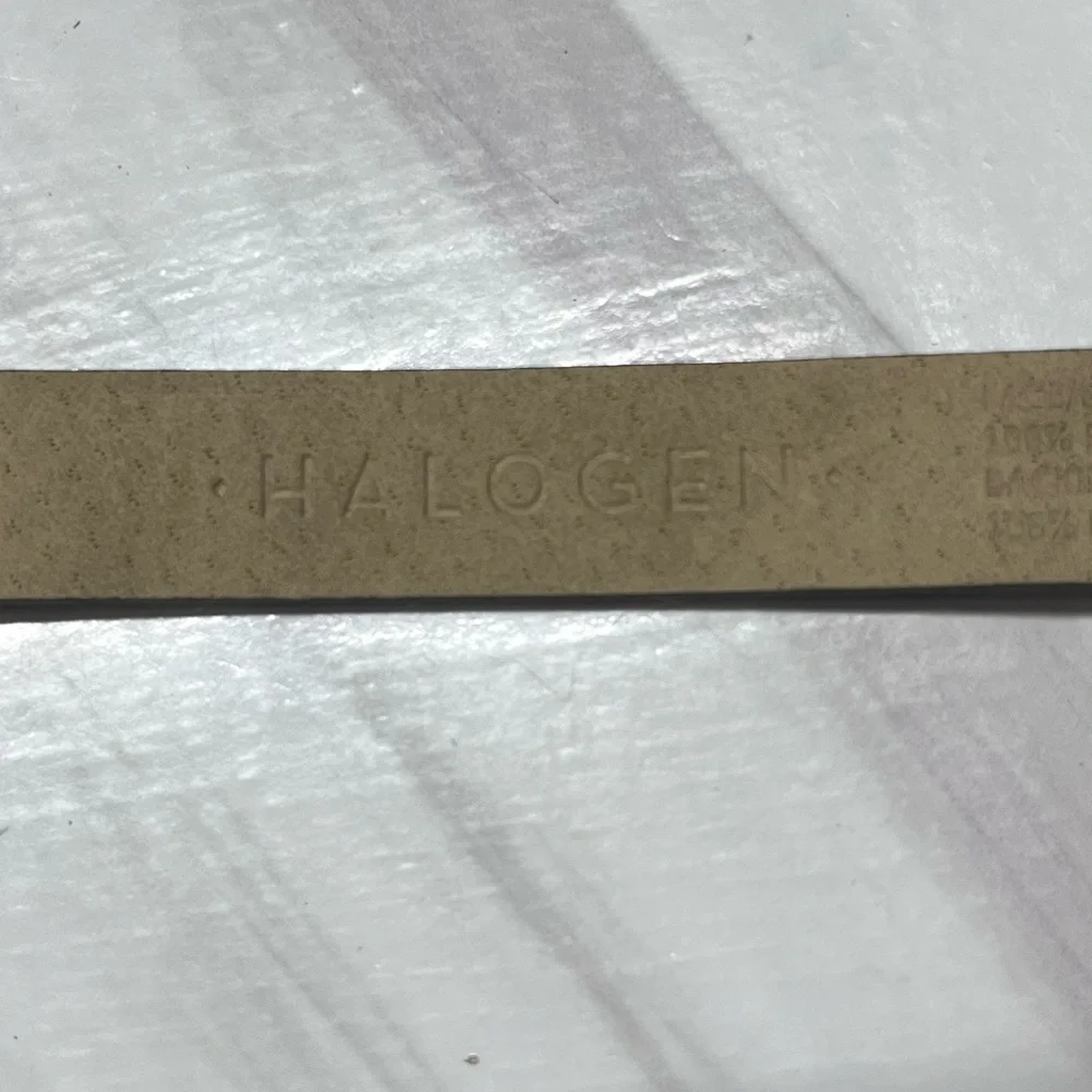 NWT Halogen | Calf Hair Leopard Print Belt Trouser Fit - Picture 3 of 5